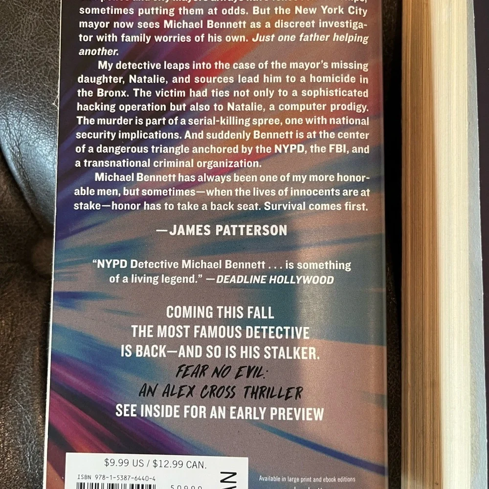 Lot of Six James Patterson Books in Paperback - Picture 9 of 9